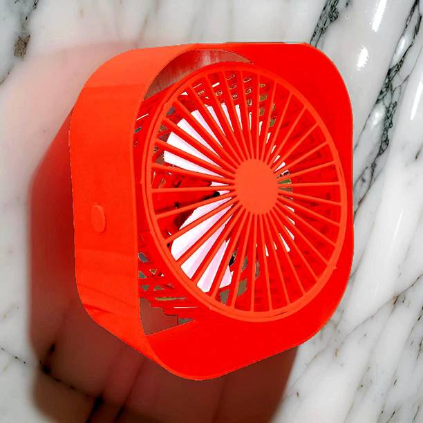 GUGGU Superior Portable USB Desk Fan with Direct Plug-In AC Cooler Mini Fan_GYO318 Trendy (Direct Fan) Light Weight Portable Fan_DB318 USB Fan