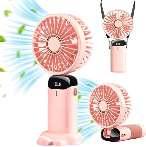 VASANT Mini Handheld Portable USB Rechargeable Pocket Cooling Fan Best Mini Portable Rechargeable USB Fan