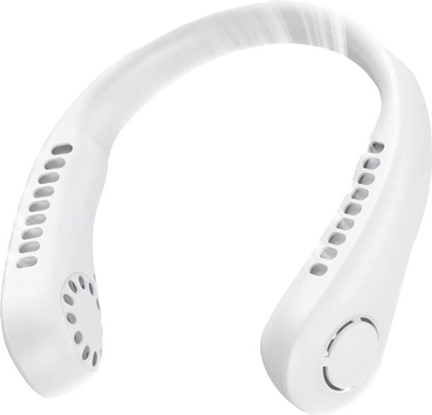 VOLTegIC Portable Neck Fan Hands Free Bladeless Mini Fan NF-11 Rechargeable Fan, USB Fan