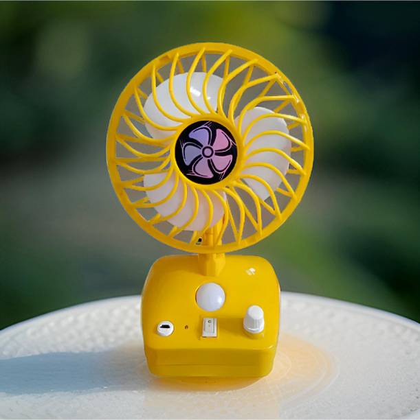Clairbell Cool Fan: Ultimate Convenience - USB Rechargeable, 5 Speeds, and LED Light VP16 Cool Fan: Ultimate Convenience - USB Rechargeable, 5 Speeds, and LED Light VP16 USB Fan