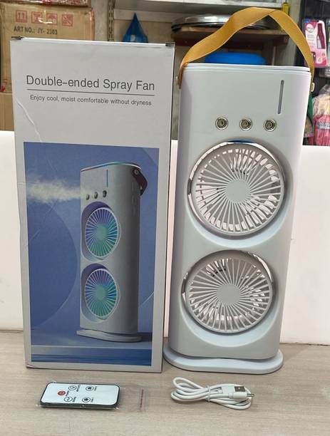 HYperCense Double Ended Spray Fan Desk with Mist Office and home zsw2 Double Ended Spray Fan Desk with Mist Office and home cvg2 USB Fan
