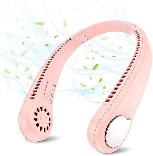 14 Fab Neck Fan Bladeless Speeds Battery Operated Personal NF40 Neck Fan Bladeless Battery Operated Personal opi149 USB Fan