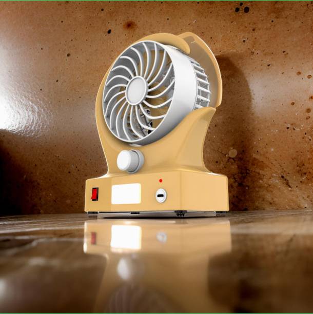 YAROH Rechargeable Mini Fan for Portable Cooling Bliss! Cool Anywhere! 55 USB Mini Fan: Portable Comfort and Rechargeable for On-the-Go Cooling! 55 USB Fan