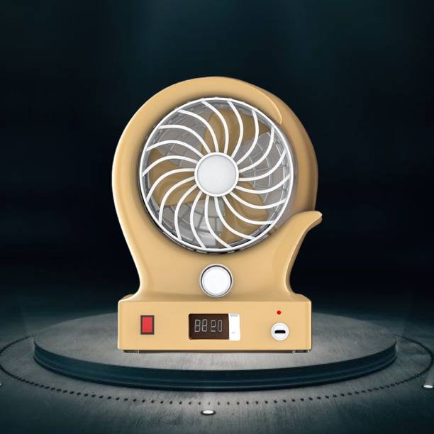 Clairbell Wind Fan (Table Fan) Rechargeable (USB Fan) high speed Fan With LED LightW458 Wind Fan (Table Fan) Rechargeable (USB Fan) high speed Fan With LED LightW458 USB Fan