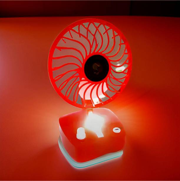 Clairbell Cool Fan: Ultimate Convenience - USB Rechargeable, 5 Speeds, and LED Light V2 Cool Fan: Ultimate Convenience - USB Rechargeable, 5 Speeds, and LED Light V2 USB Fan
