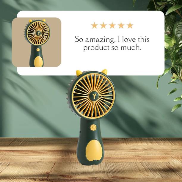 Felinar Rechargeable Mini Cute Handheld USB Fan