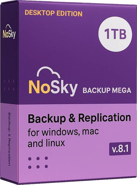 NoSky NoSky_Backup Mega 1 TB Cloud Backup Software
