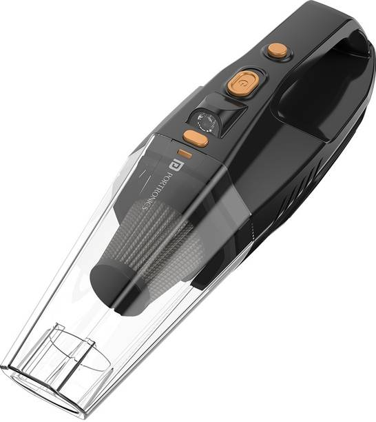 पोर्ट्रोनिक्स Mopcop Rechargeable, Handheld, Flashlight, Multiple Nozzle, Washable Filter