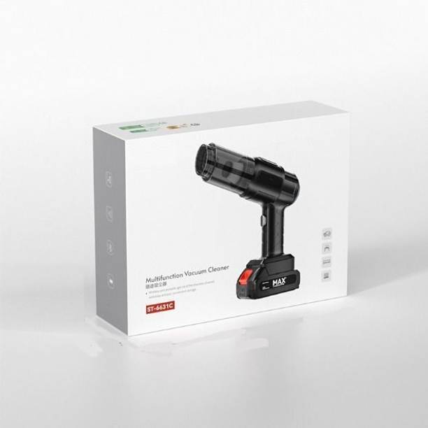 Radhe 21000PA Vacuum Cleaner and Air Dust Collector-VC99 Cordless Vacuum Cleaner with Anti-Bacterial Cleaning, Reusable Dust Bag