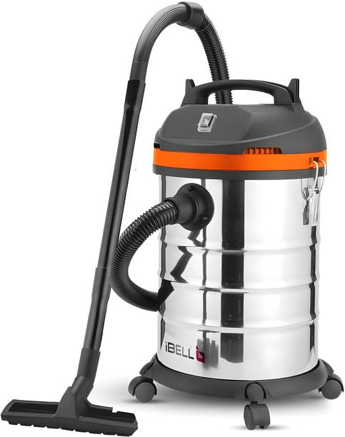 iBELL CYCLONE1700 20kPa 1700W, 35 Liter Steel Drums with Dust Bag , HEPA Filter Wet & Dry Vacuum Cleaner