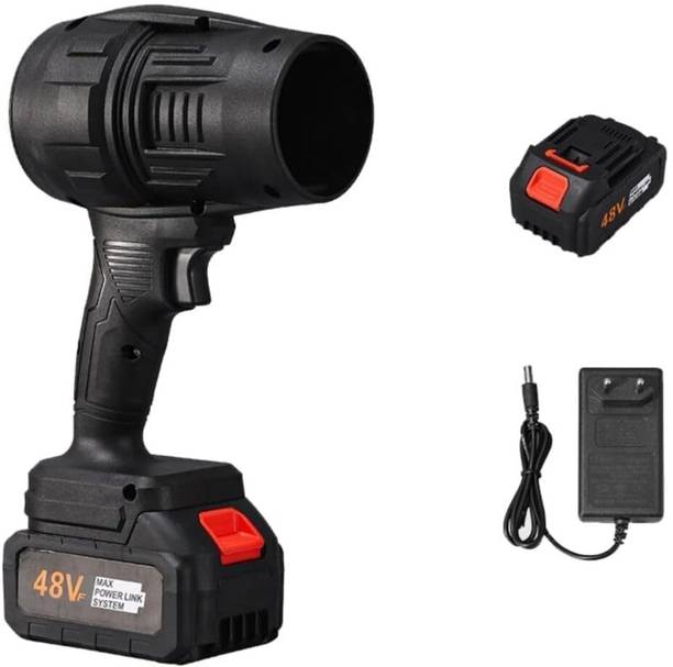 Viblizz Electric Handheld Air Blower, 48V Cordless Turbo Blower for Home, Car & Outdoor Airfoil Air Blower