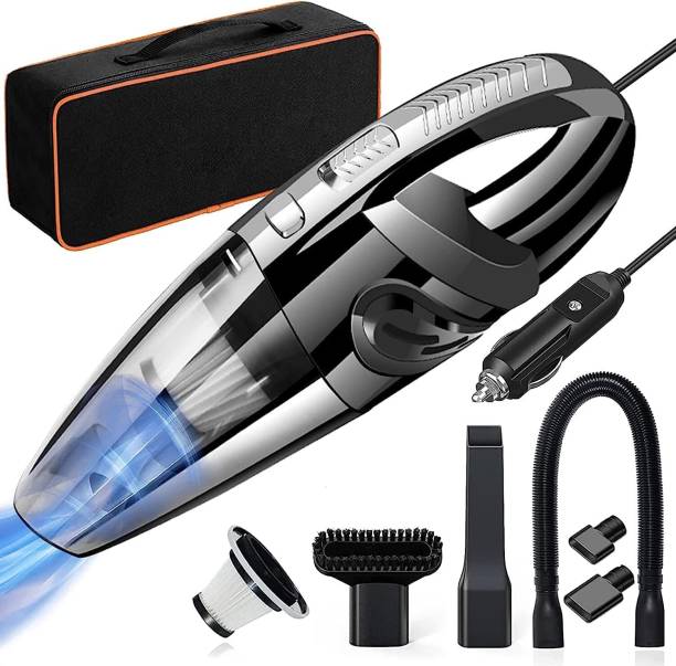 FORMONIX 12V High Power Wet&Dry Portable Handheld Car Vacuum Cleaner with 2 in 1 Mopping and Vacuum, Anti-Bacterial Cleaning