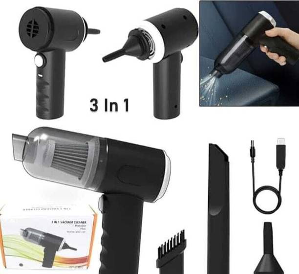 Dsonenterprises Cordless Vacuum Cleaner With Super Suction Power 0007 Dry Vacuum Cleaner with Anti-Bacterial Cleaning, Reusable Dust Bag