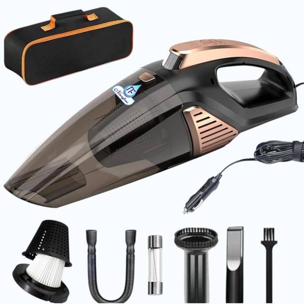 Nirvafine Sweep 140W, 5000Pa suction Hand-held Vacuum Cleaner with Reusable Dust Bag
