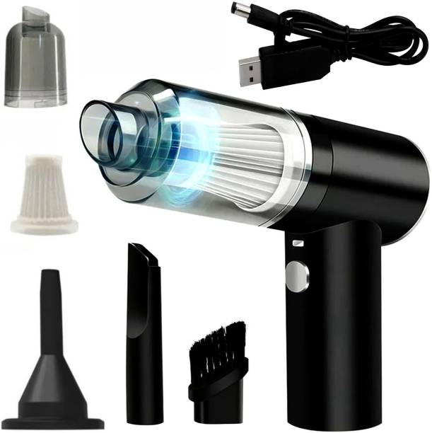 SPERO Mini Vacuum, Cordless Handheld Car Vacuum Cleaner Rechargeable Air Blower Car Vacuum Cleaner with Anti-Bacterial Cleaning