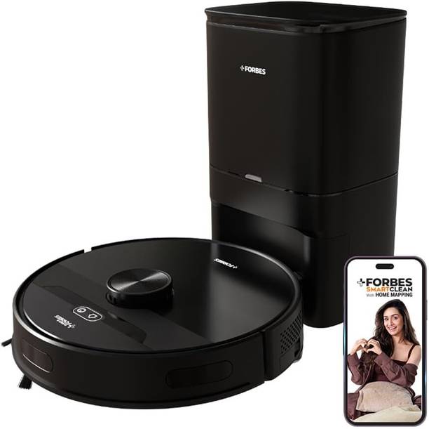 EUREKA FORBES SmartClean with Auto Bin S2 Robotic Floor Cleaner 9000Pa (WiFi Connectivity, Google Assistant and Alexa)