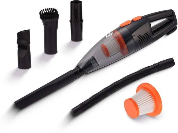 SAPORO PureVac Handheld Vacuum Cleaner for Home - 800W & 15.5kPa Powerful Suction Bagless Dry Vacuum Cleaner
