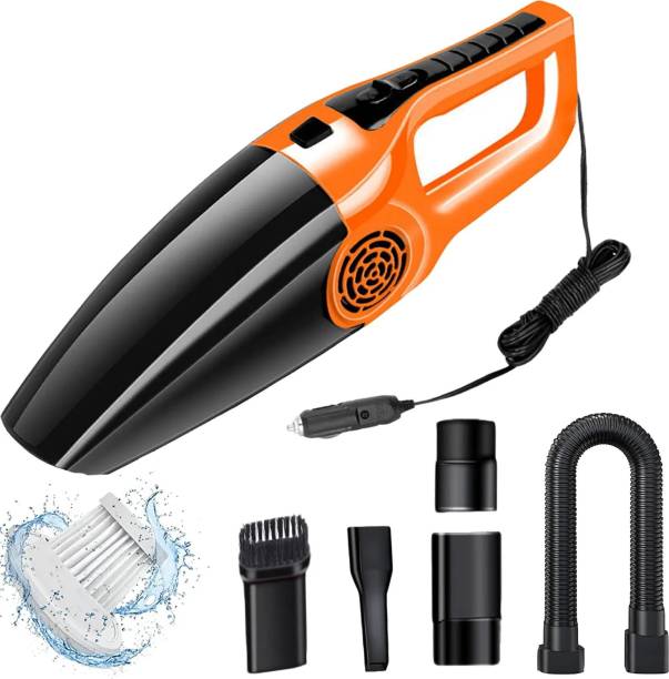 Aetrius Powerful PRO+ Car Vacuum Cleaner with High Suction Power, Portable, Multipurpose Car Vacuum Cleaner with 2 in 1 Mopping and Vacuum, Anti-Bacterial Cleaning