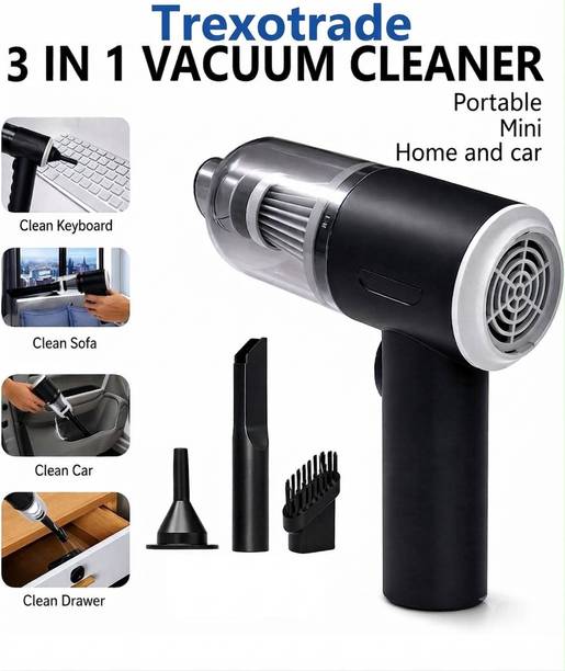 TREXOTRADE Great for a Implies top-tier multi-functionality (home, car, keyboard) Hand-held Vacuum Cleaner