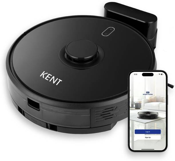 KENT RoboKlean R1 Vacuum Cleaner. Automatically Cleans Carpets, Tiles, Marble with AI Hand-held Vacuum Cleaner