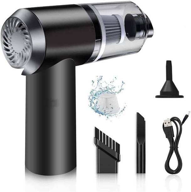 Wrixty Mini Vacuum Cleaner for Car, Home & Office Cordless Vacuum Cleaner with Reusable Dust Bag