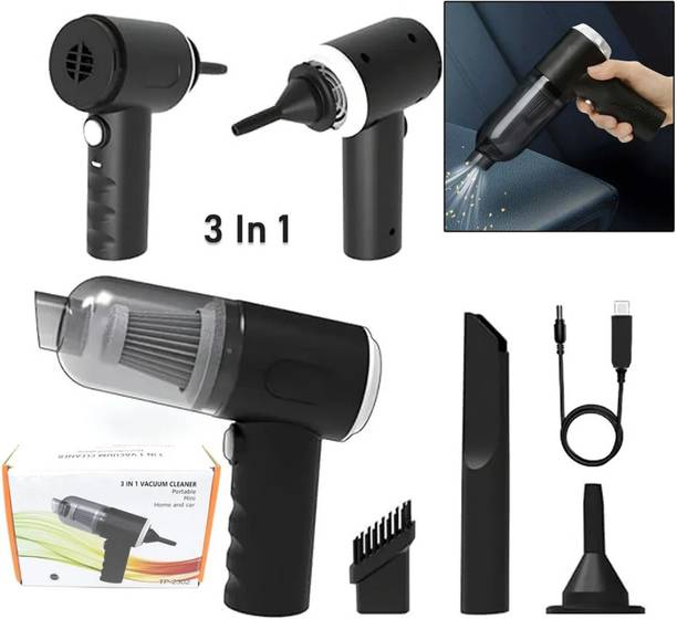 XYZAL ORIGINAL XYZ-VACC8-KJ9 Home & Car Washer with Anti-Bacterial Cleaning, Reusable Dust Bag