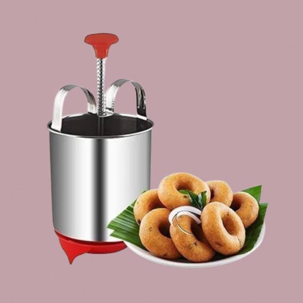 MAXIVE DM-218 Stainless Steel Donut Maker Batter Dispenser Model Vada Maker