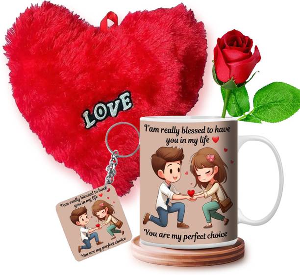 GiftWeb Artificial Flower Gift Set