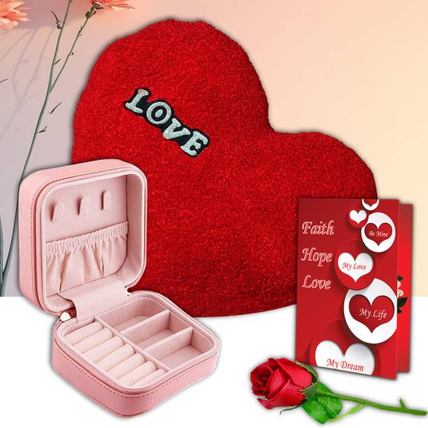 ME&YOU Artificial Flower, Greeting Card, Soft Toy, Gift Box Gift Set