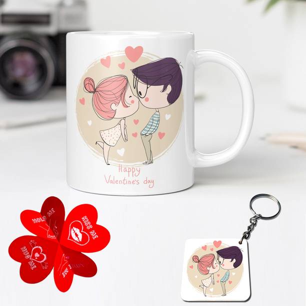 GiftsOnn Mug, Keychain, Greeting Card Gift Set