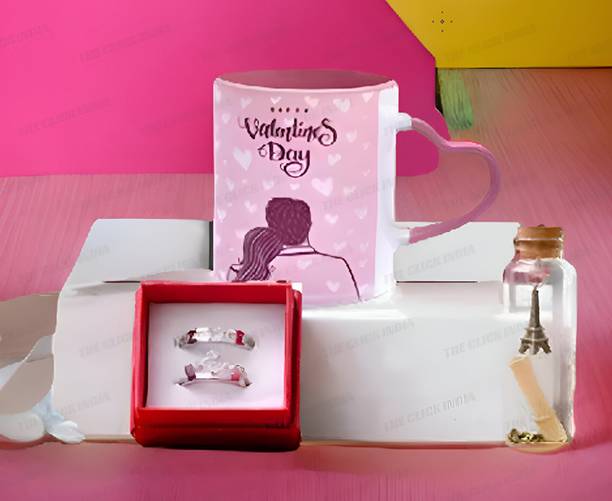 THE CLICK INDIA Mug, Jewellery, Message Pills Gift Set
