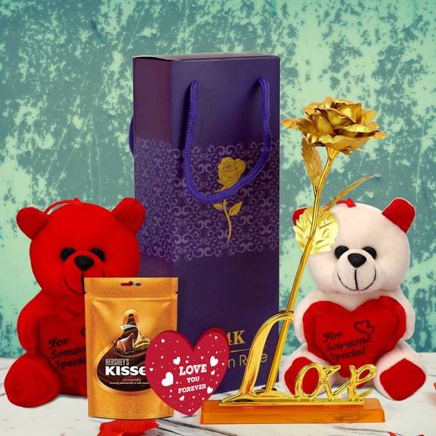 SKY TRENDS Artificial Flower Gift Set