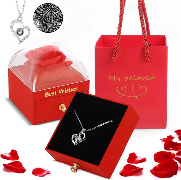 Ascension Artificial Flower, Jewellery, Greeting Card Gift Set