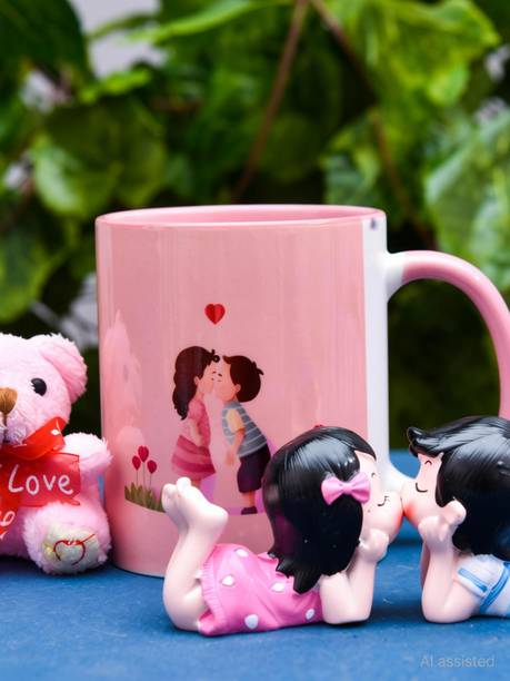 THE CLICK INDIA Mug, Showpiece, Soft Toy, Message Pills, Comb Gift Set