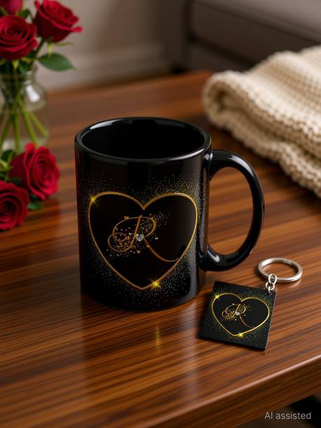 Fifth and Moon Mug, Keychain Gift Set