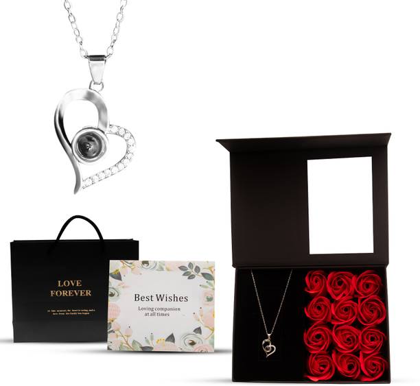 DANAVBOX Artificial Flower, Jewellery, Showpiece, Greeting Card Gift Set