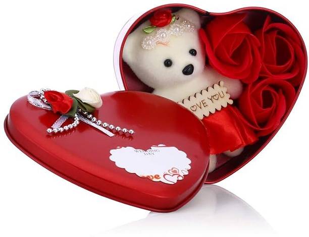Sharma Ji Valantine Gift for Girlfriend Decorative Showpiece  -  11 cm