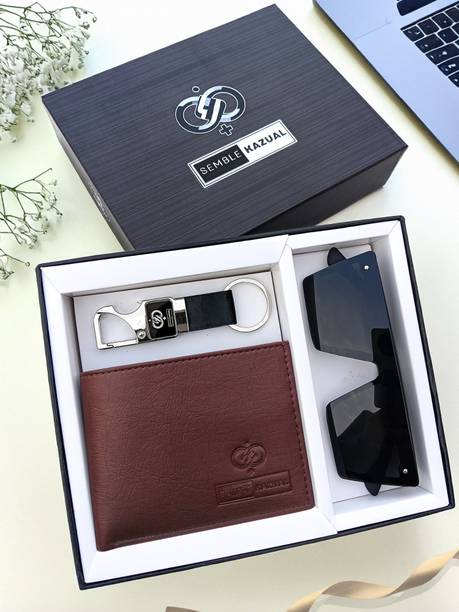 SEMBLE KAZUAL Wallet, Keychain Gift Set