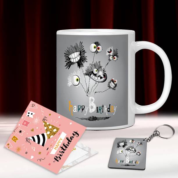 k1gifts Mug, Keychain, Greeting Card Gift Set