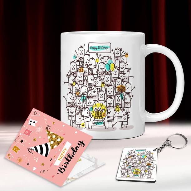 k1gifts Mug, Keychain, Greeting Card Gift Set