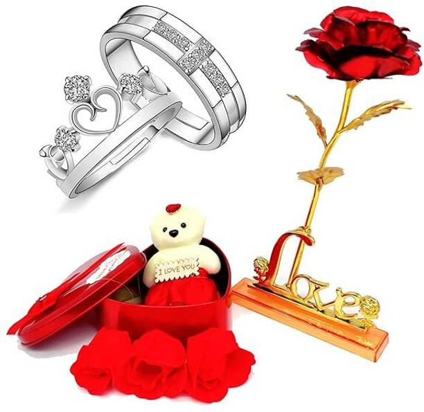 Craftomanic Showpiece, Soft Toy, Artificial Flower, Jewellery Gift Set