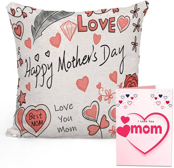 TrendoPrint Cushion, Greeting Card Gift Set