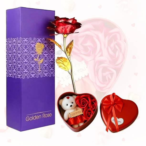 Just Primes Artificial Flower, Gift Box Gift Set