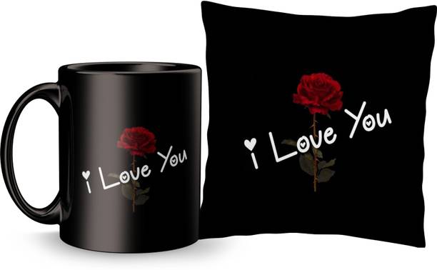 Fifth and Moon Mug, Cushion Gift Set