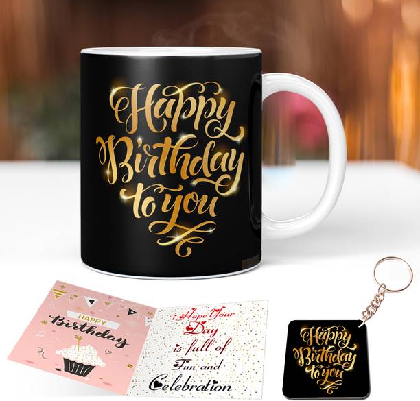GiftsOnn Mug, Keychain, Greeting Card Gift Set