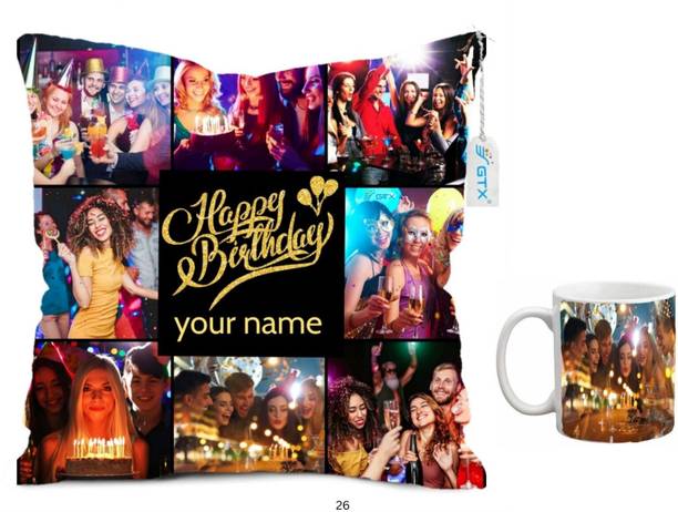 GTX Cushion, Mug Gift Set