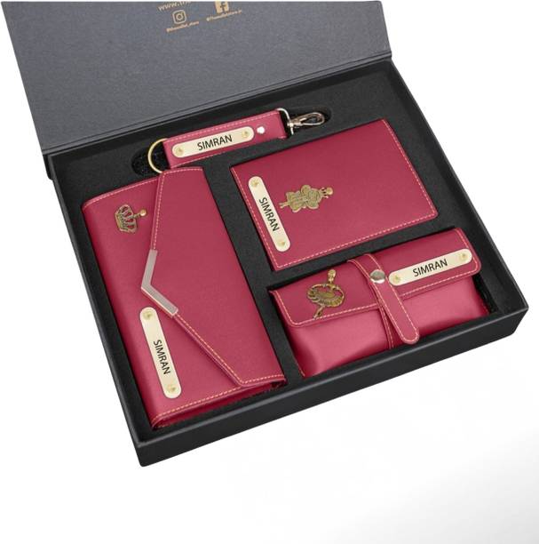 RIWYAN Wallet, Keychain, Card Holder Gift Set