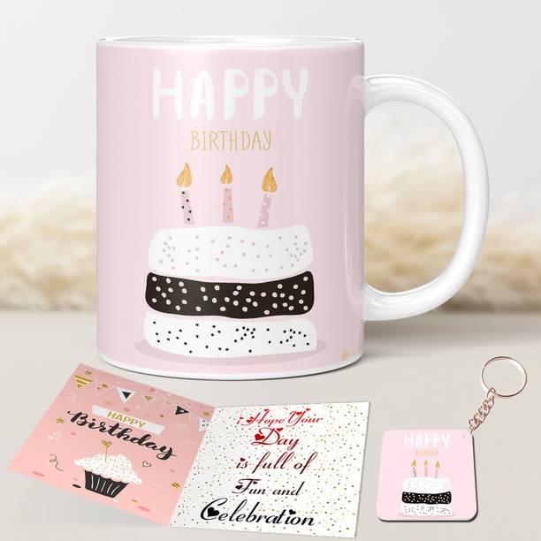 GiftsOnn Mug, Keychain, Greeting Card Gift Set