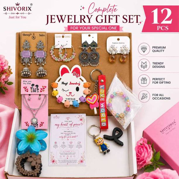 Shivorix Gift Box, Jewellery, Keychain Gift Set