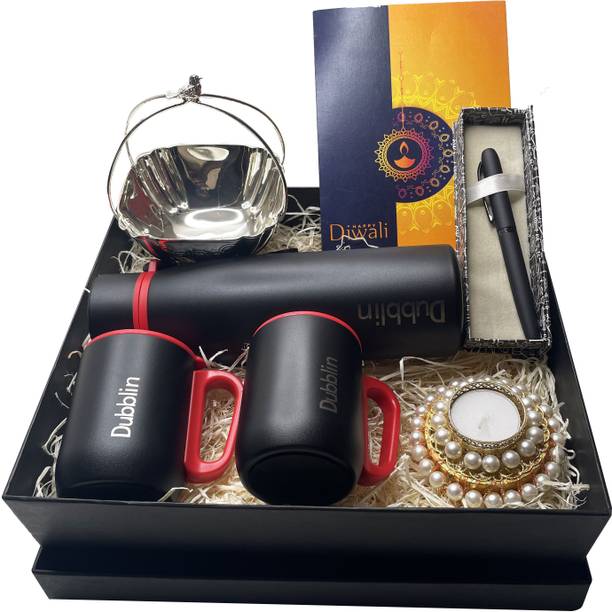 Northland Mug, Bottle, Showpiece, Pen, Candle, Greeting Card Gift Set